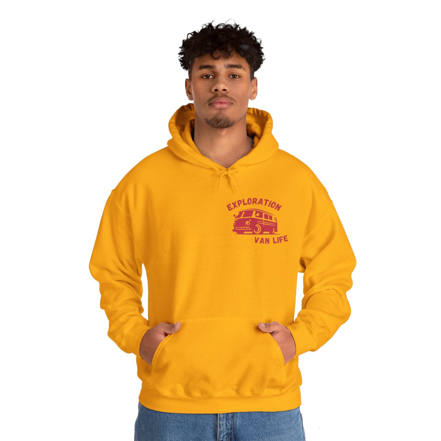 Let's Gooooooo Camping Unisex Heavy Blend™ Hooded Sweatshirt