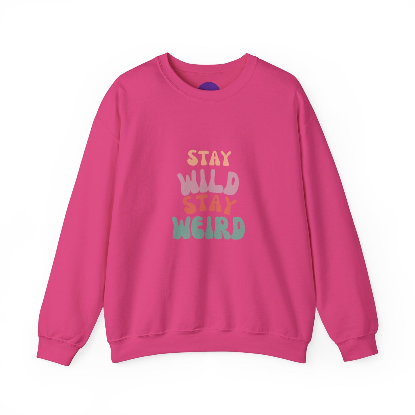 STAY WILD STAY WEIRD! Unisex Heavy Blend™ Crewneck Sweatshirt