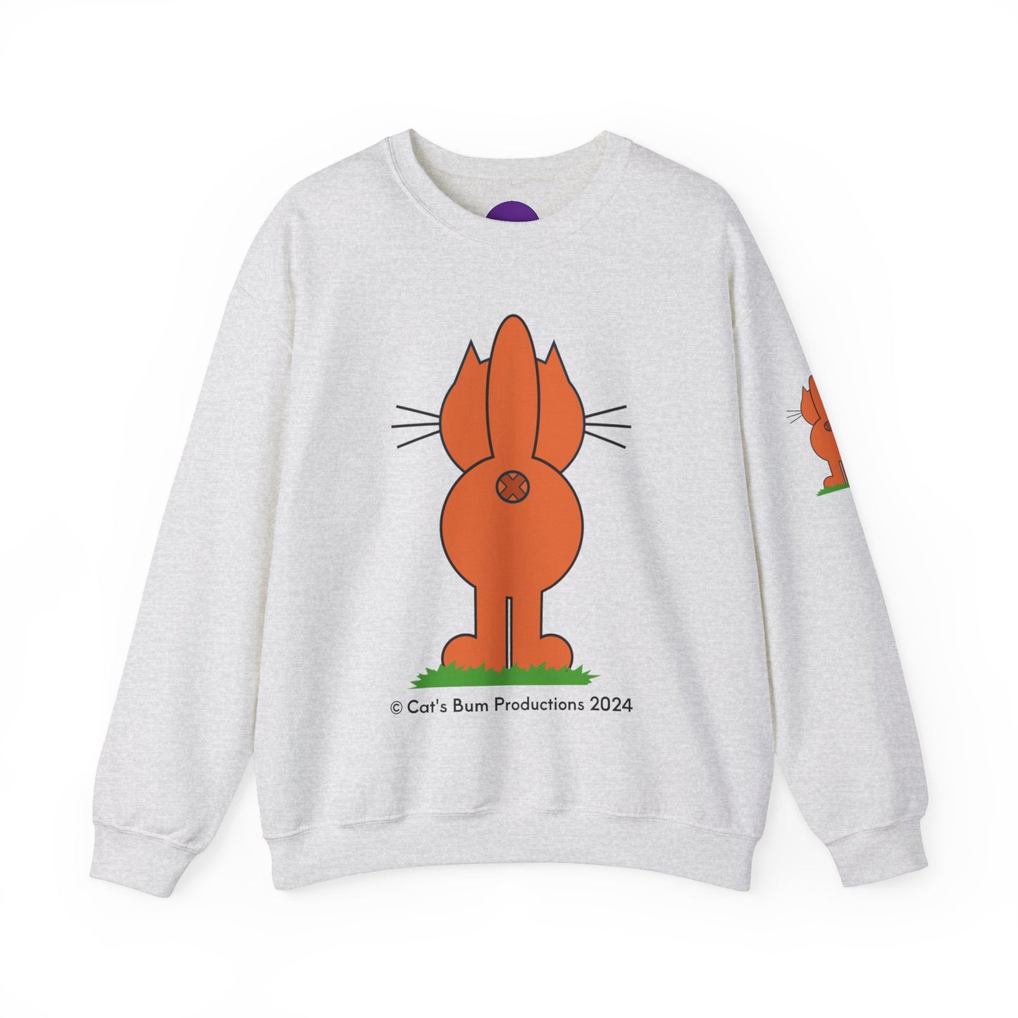 Ginger Cat's Bum: Unisex Heavy Blend™ Crewneck Sweatshirt