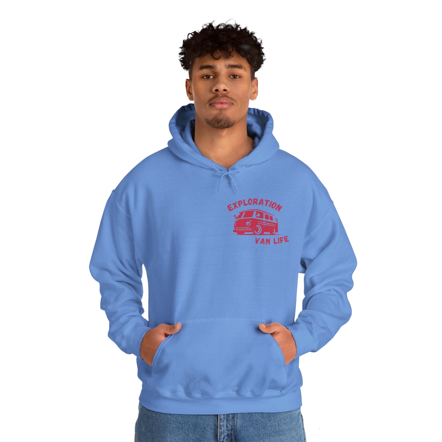 Let's Gooooooo Camping Unisex Heavy Blend™ Hooded Sweatshirt
