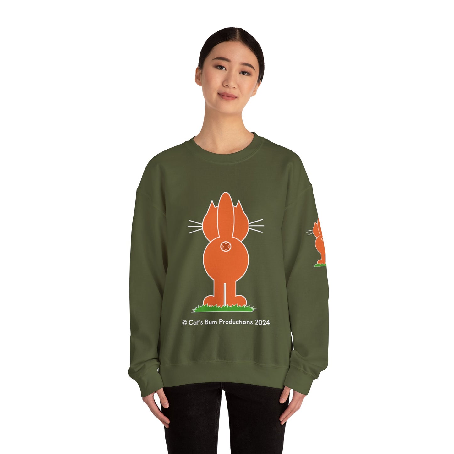 Copy of Ginger Cat's Bum: Unisex Heavy Blend™ Crewneck Sweatshirt