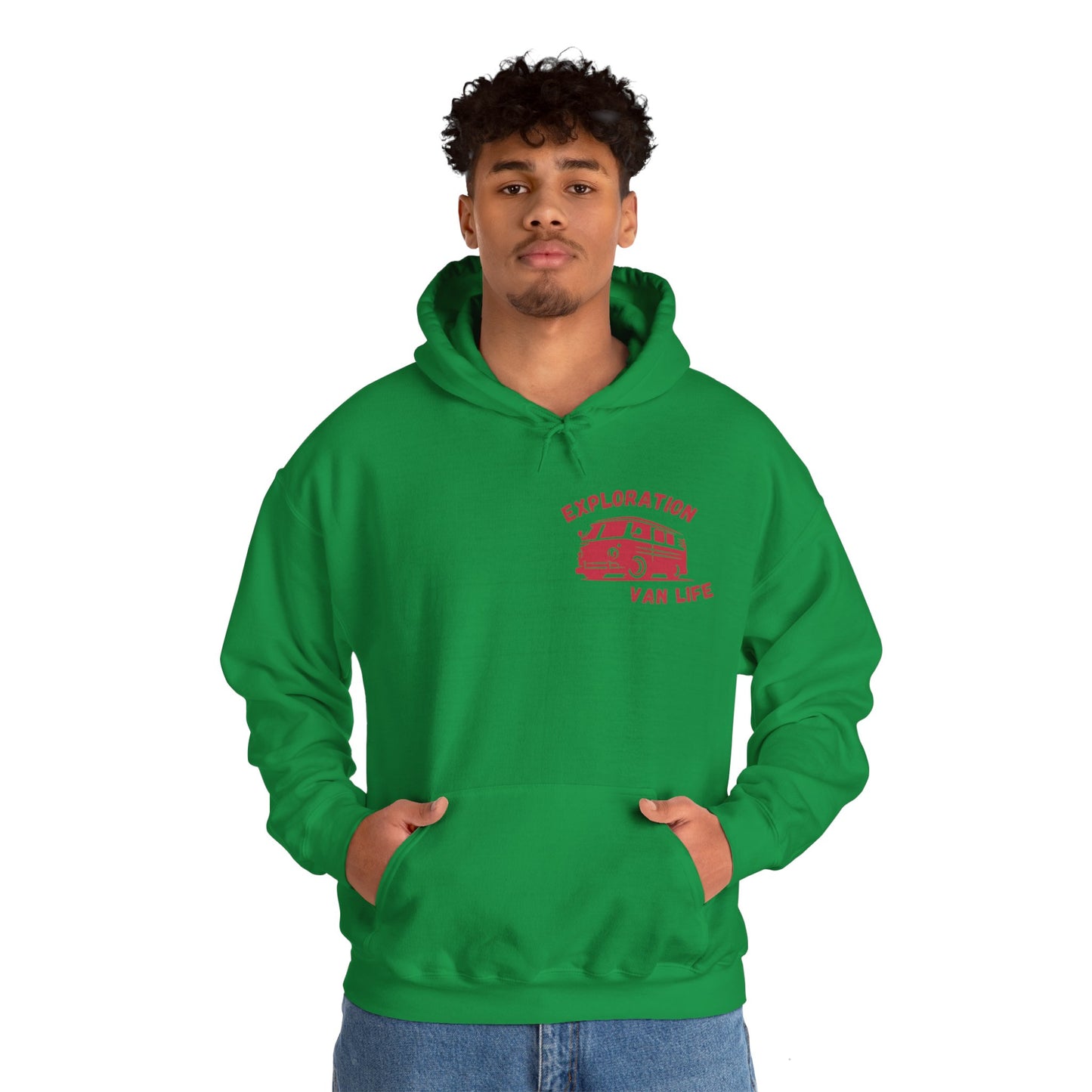 Let's Gooooooo Camping Unisex Heavy Blend™ Hooded Sweatshirt