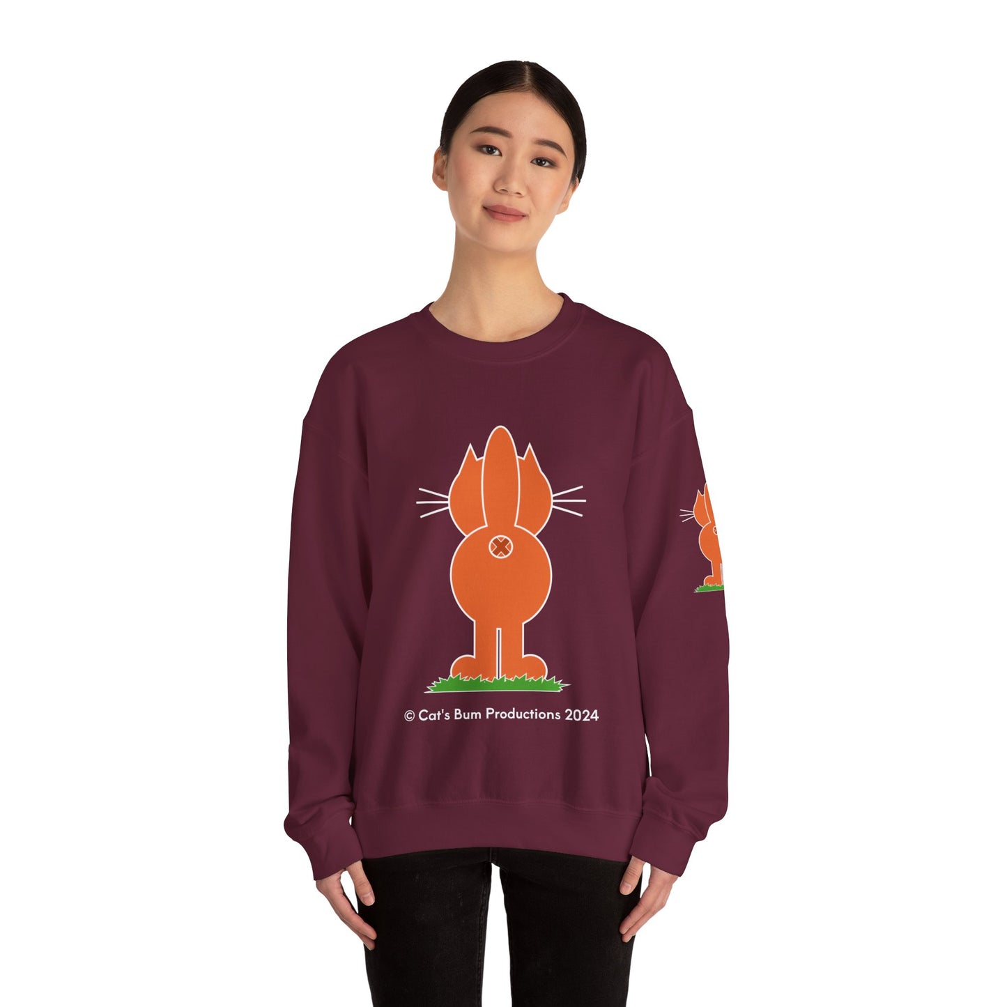 Copy of Ginger Cat's Bum: Unisex Heavy Blend™ Crewneck Sweatshirt