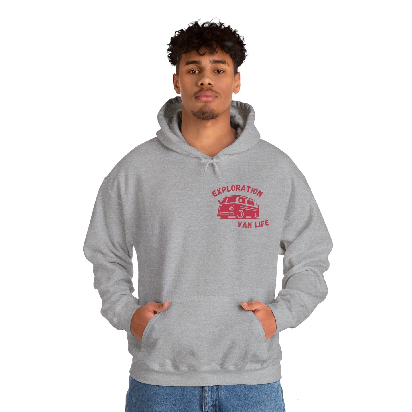 Let's Gooooooo Camping Unisex Heavy Blend™ Hooded Sweatshirt