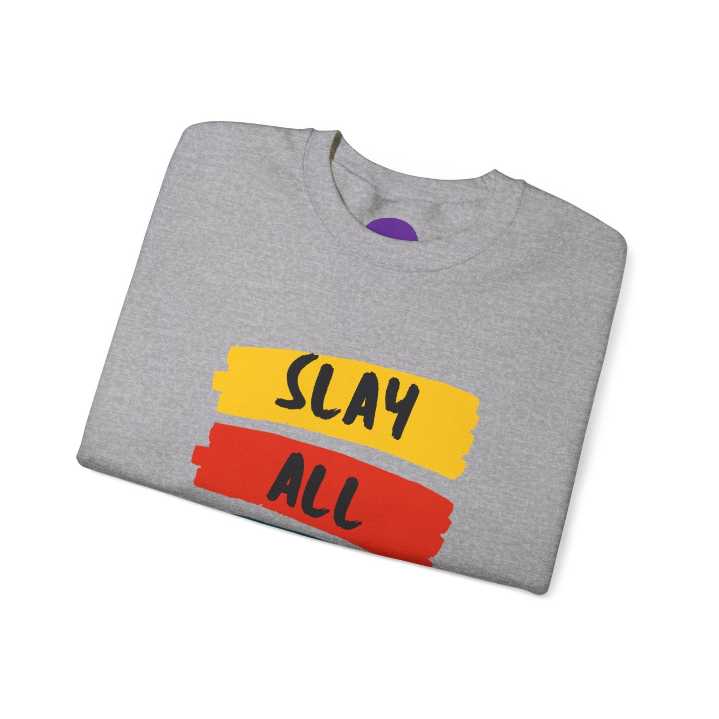 SLAY ALL DAY! Unisex Heavy Blend™ Crewneck Sweatshirt