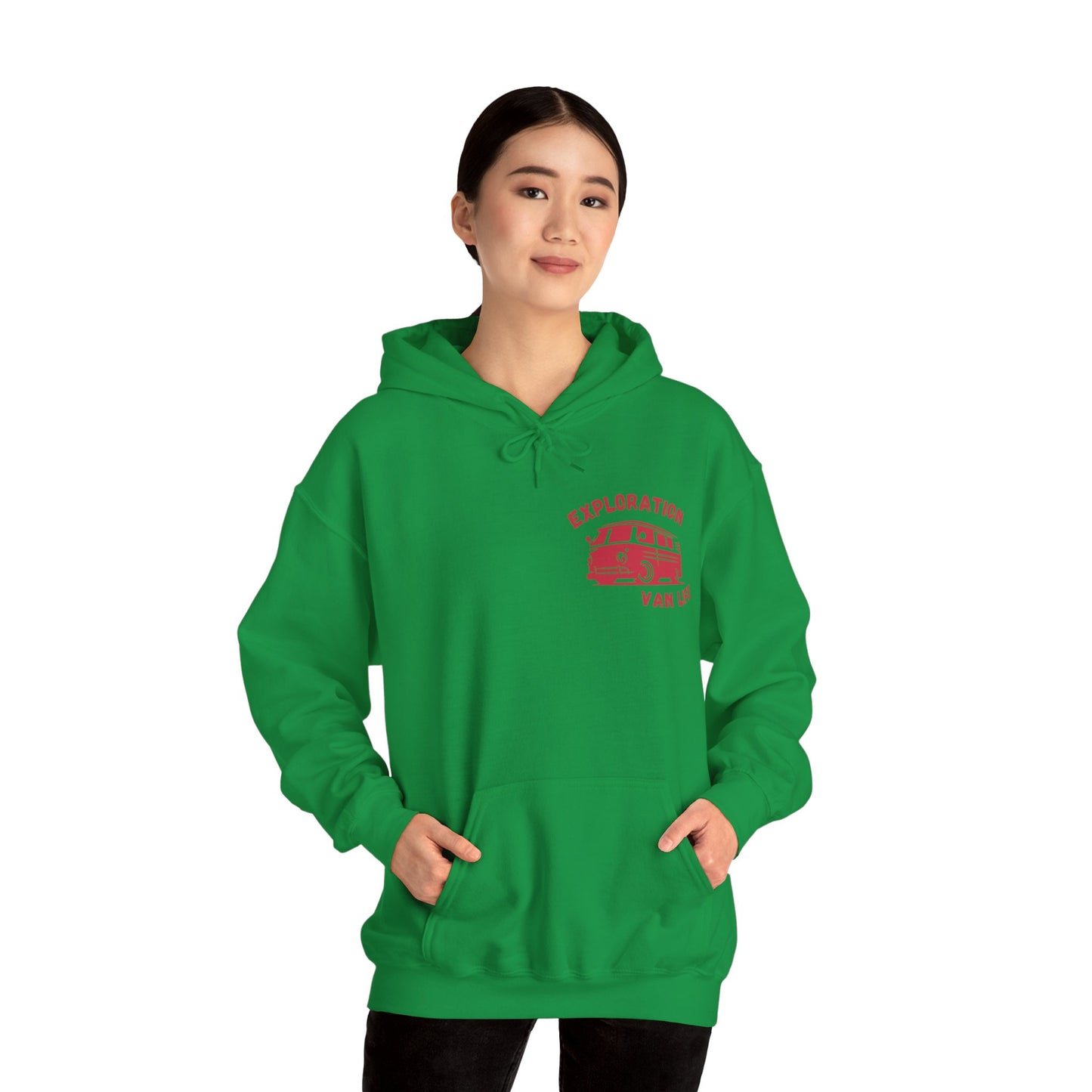 Let's Gooooooo Camping Unisex Heavy Blend™ Hooded Sweatshirt
