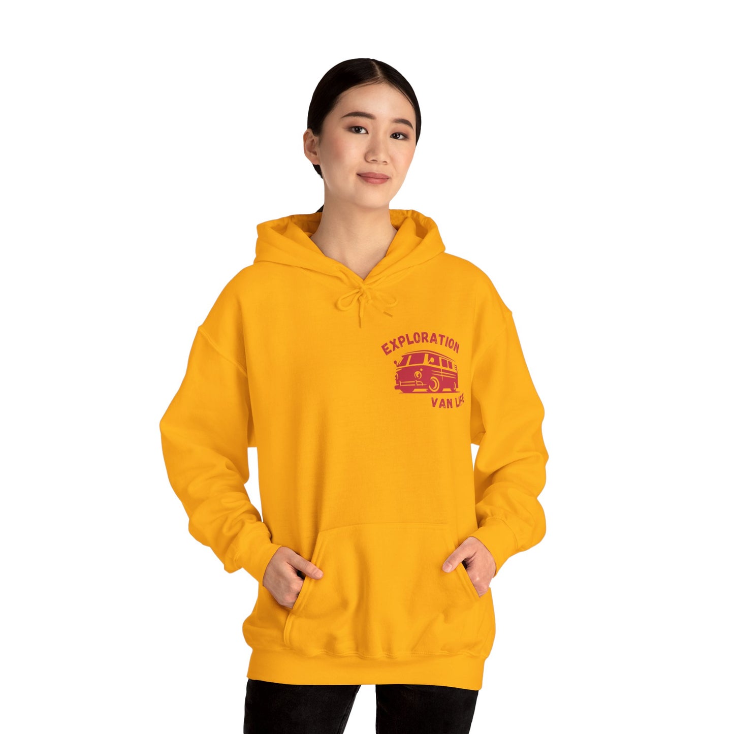 Let's Gooooooo Camping Unisex Heavy Blend™ Hooded Sweatshirt