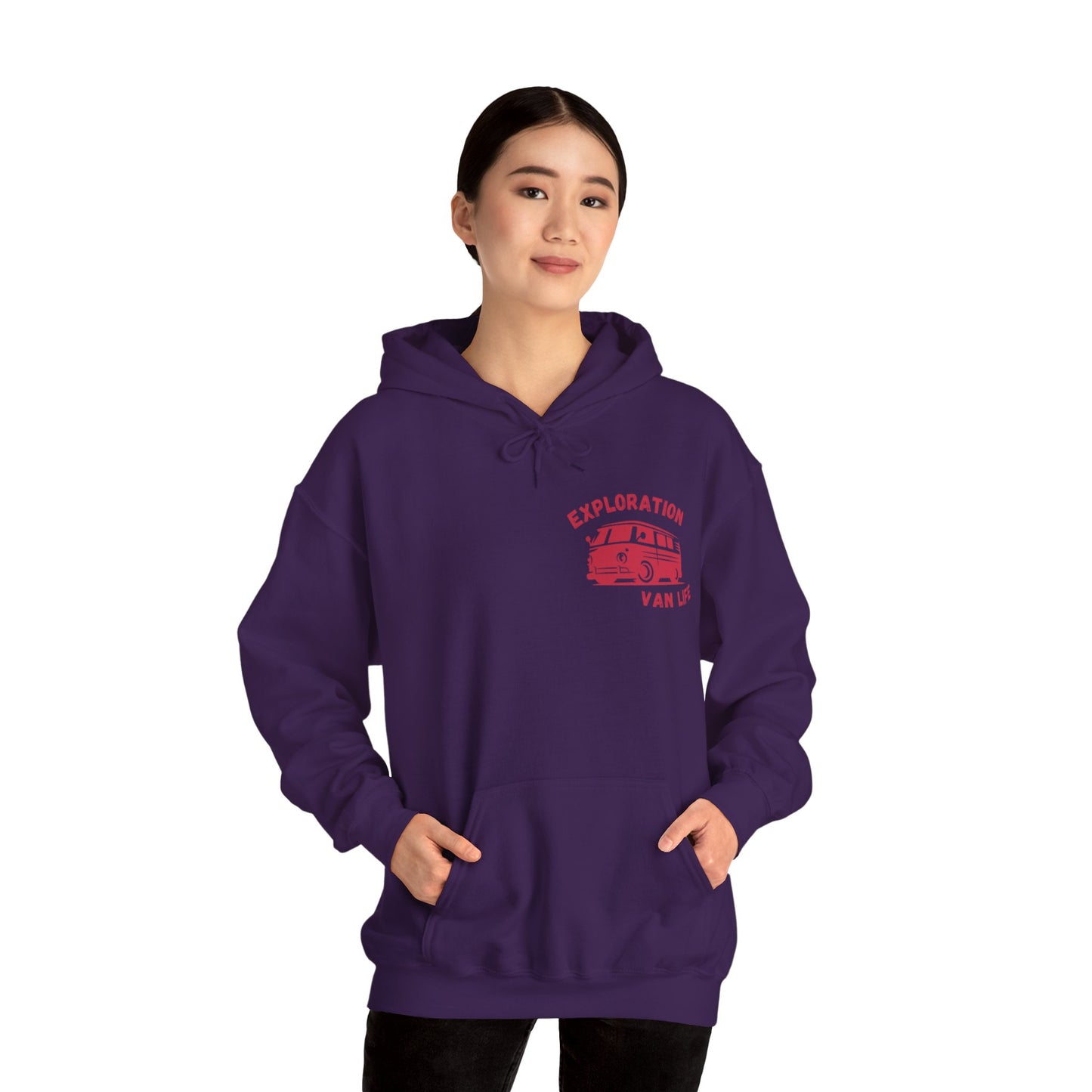 Let's Gooooooo Camping Unisex Heavy Blend™ Hooded Sweatshirt
