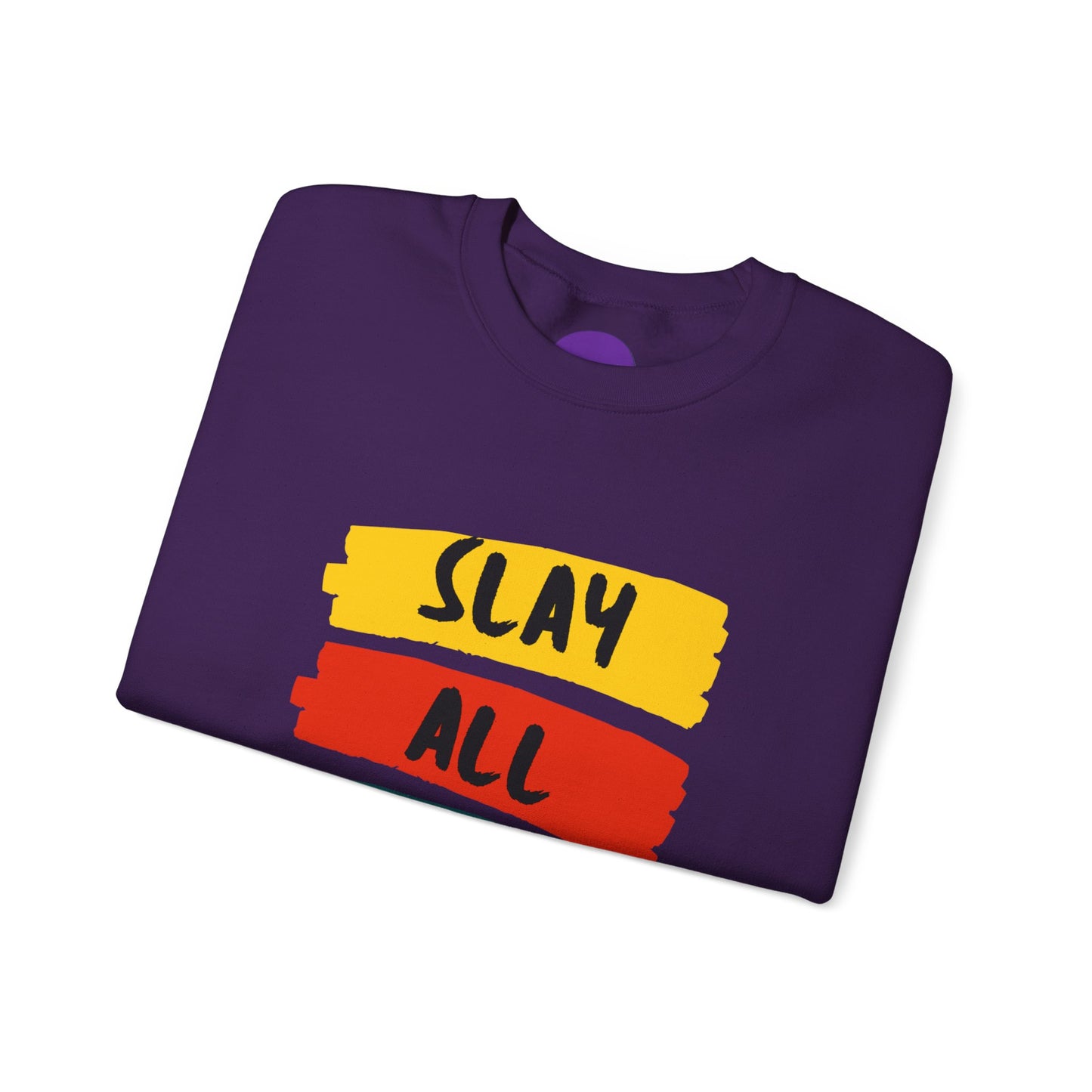 SLAY ALL DAY! Unisex Heavy Blend™ Crewneck Sweatshirt