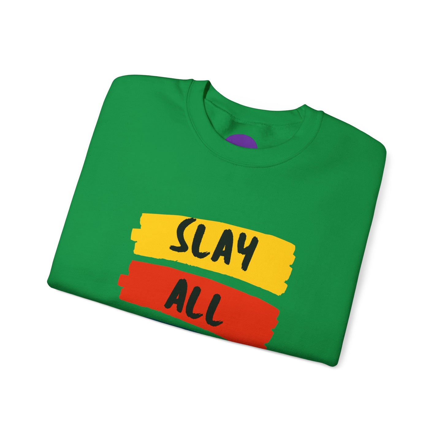 SLAY ALL DAY! Unisex Heavy Blend™ Crewneck Sweatshirt