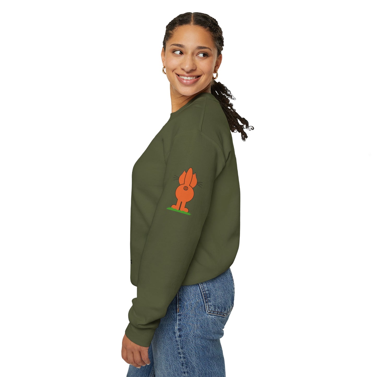 Ginger Cat's Bum: Unisex Heavy Blend™ Crewneck Sweatshirt