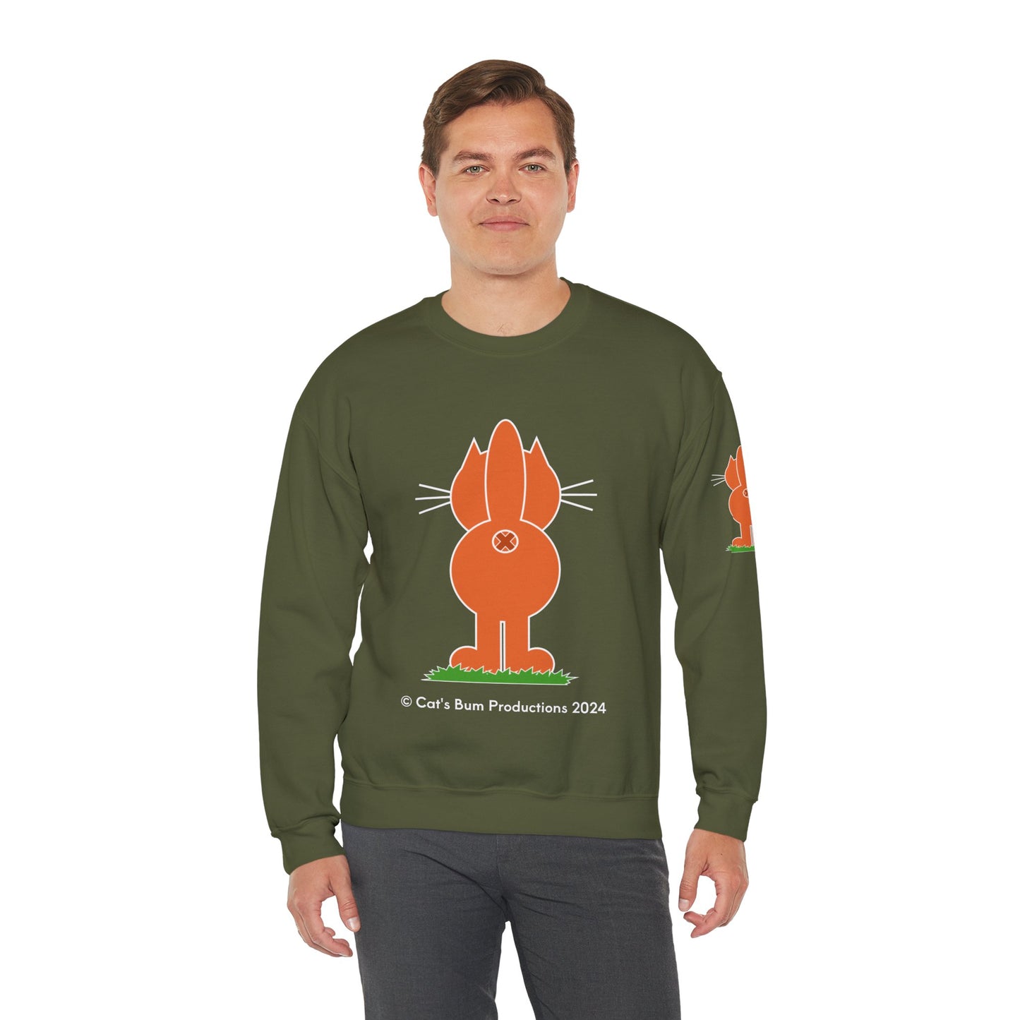 Copy of Ginger Cat's Bum: Unisex Heavy Blend™ Crewneck Sweatshirt