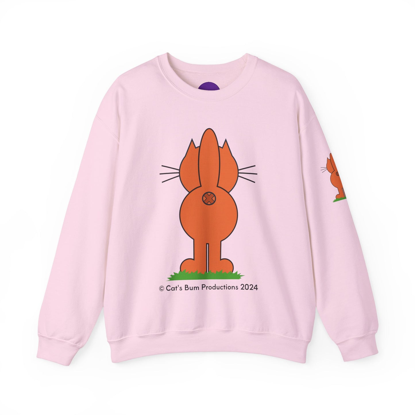 Ginger Cat's Bum: Unisex Heavy Blend™ Crewneck Sweatshirt