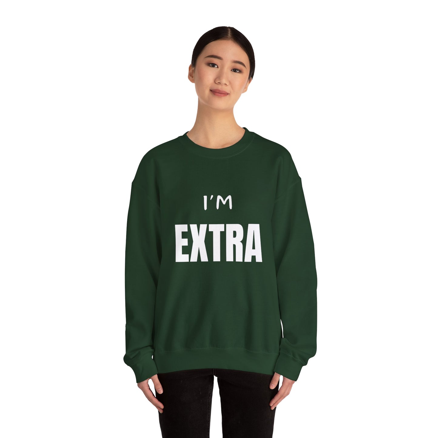 I'm Extra: Unisex Heavy Blend™ Crewneck Sweatshirt