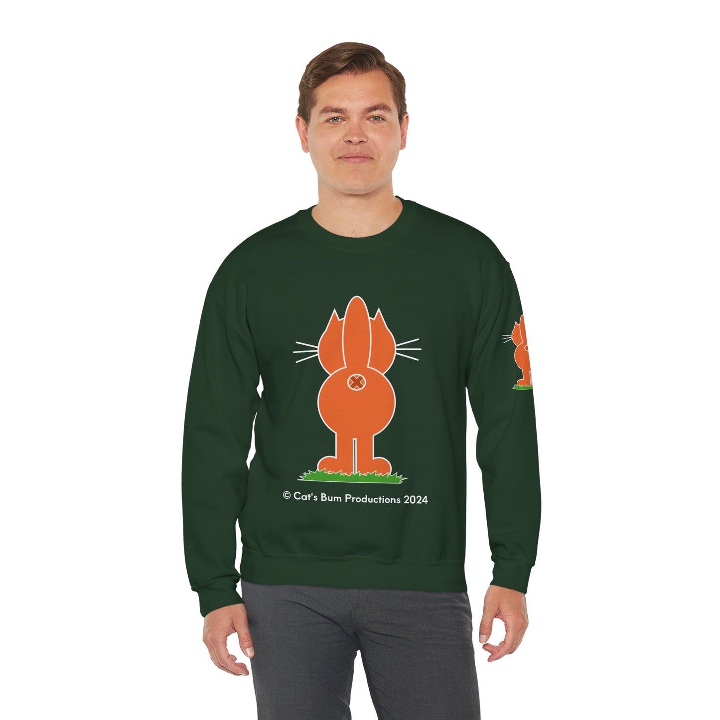 Copy of Ginger Cat's Bum: Unisex Heavy Blend™ Crewneck Sweatshirt