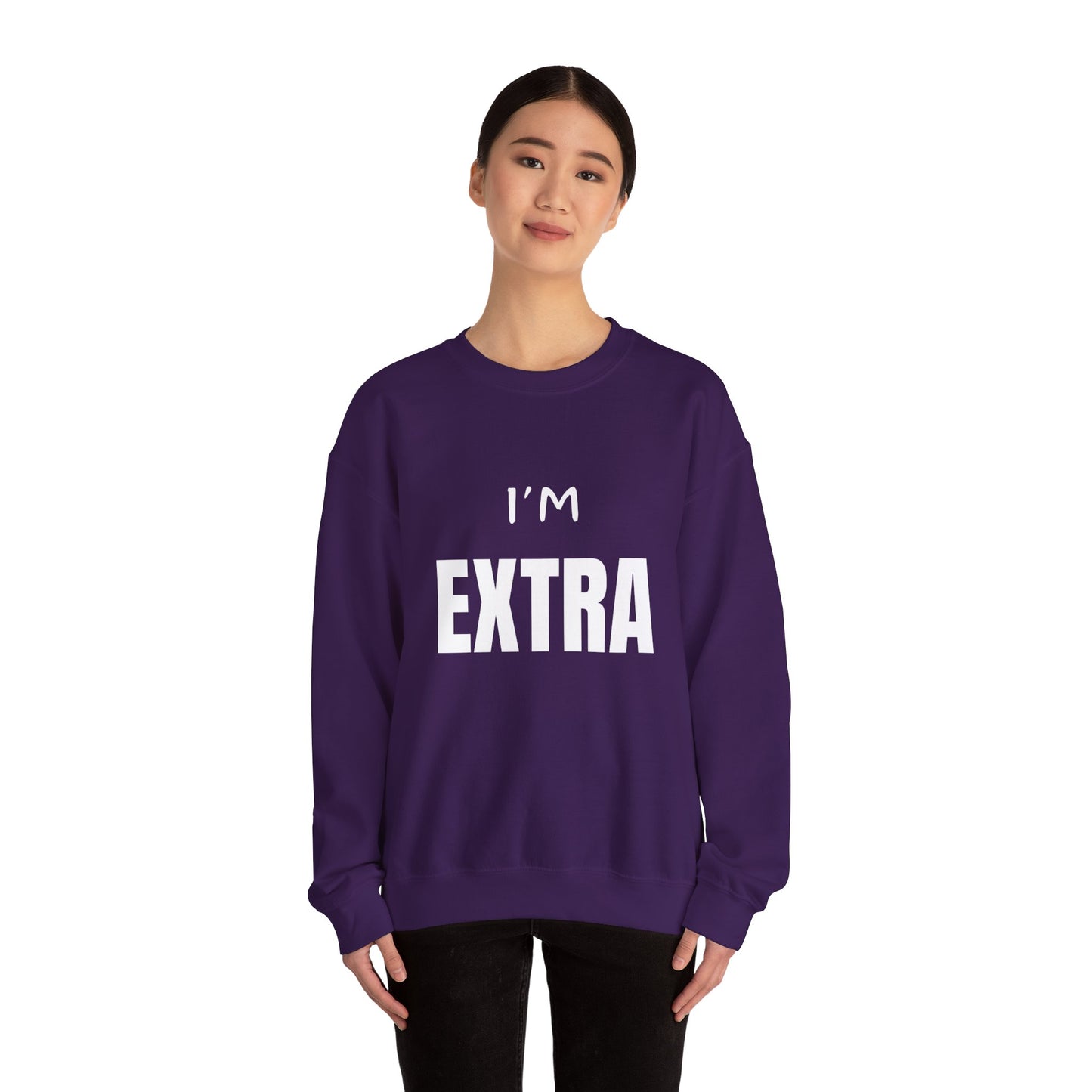 I'm Extra: Unisex Heavy Blend™ Crewneck Sweatshirt
