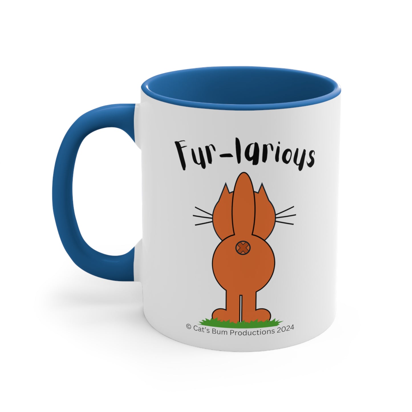 Fur-larious: Accent Coffee Mug, 11oz