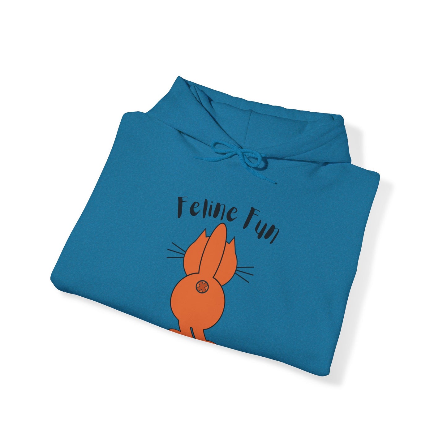 Feline Fun!: Unisex Heavy Blend™ Hooded Sweatshirt