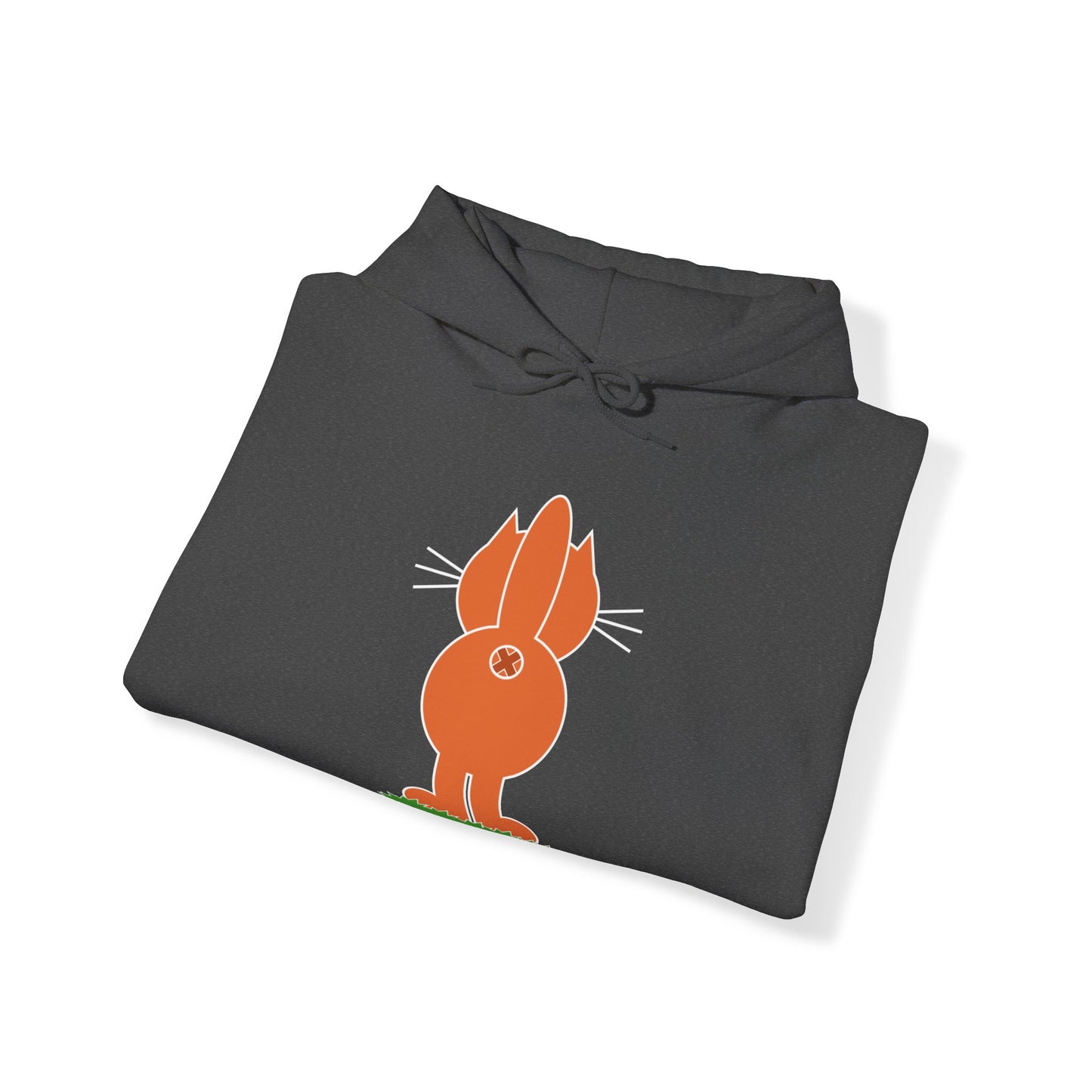 Ginger Cat's Bum Dark: Unisex Heavy Blend™ Hooded Sweatshirt