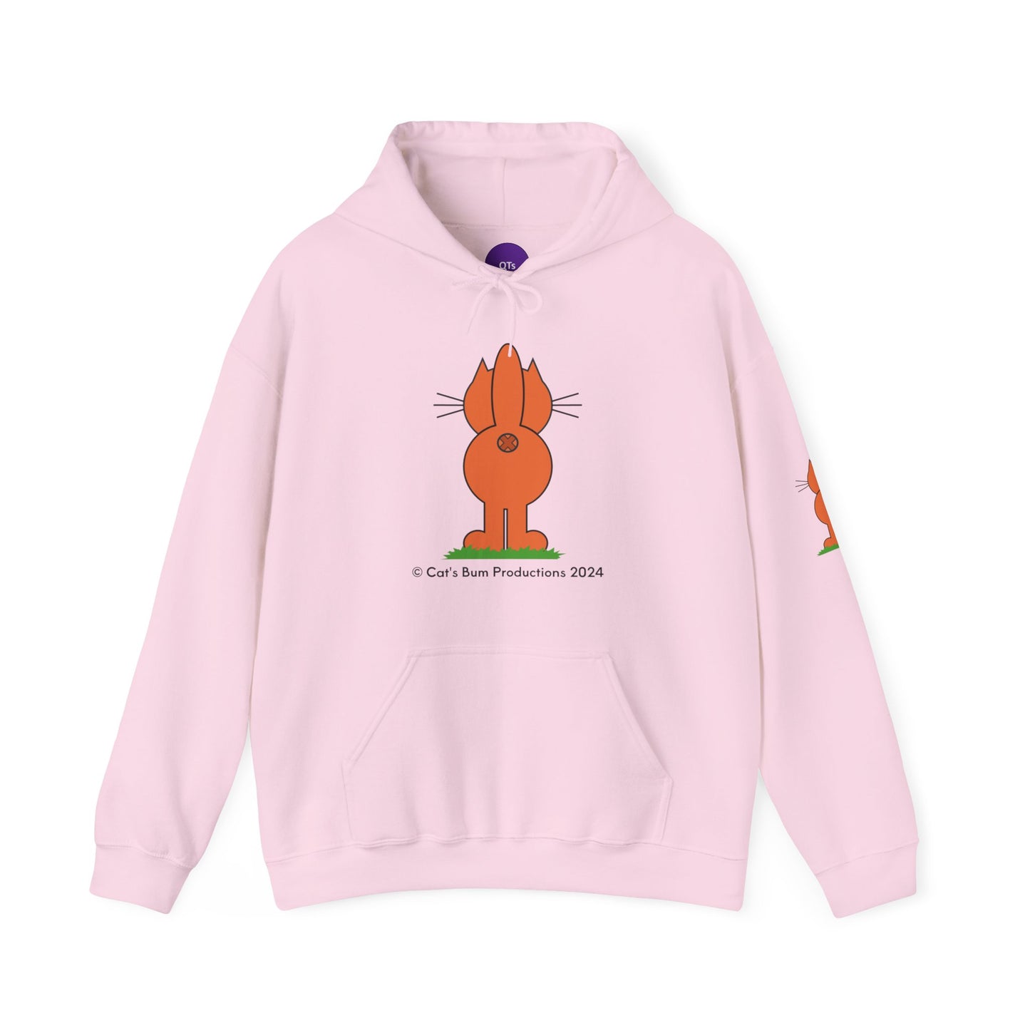 Ginger Cat's Bum: Unisex Heavy Blend™ Hooded Sweatshirt