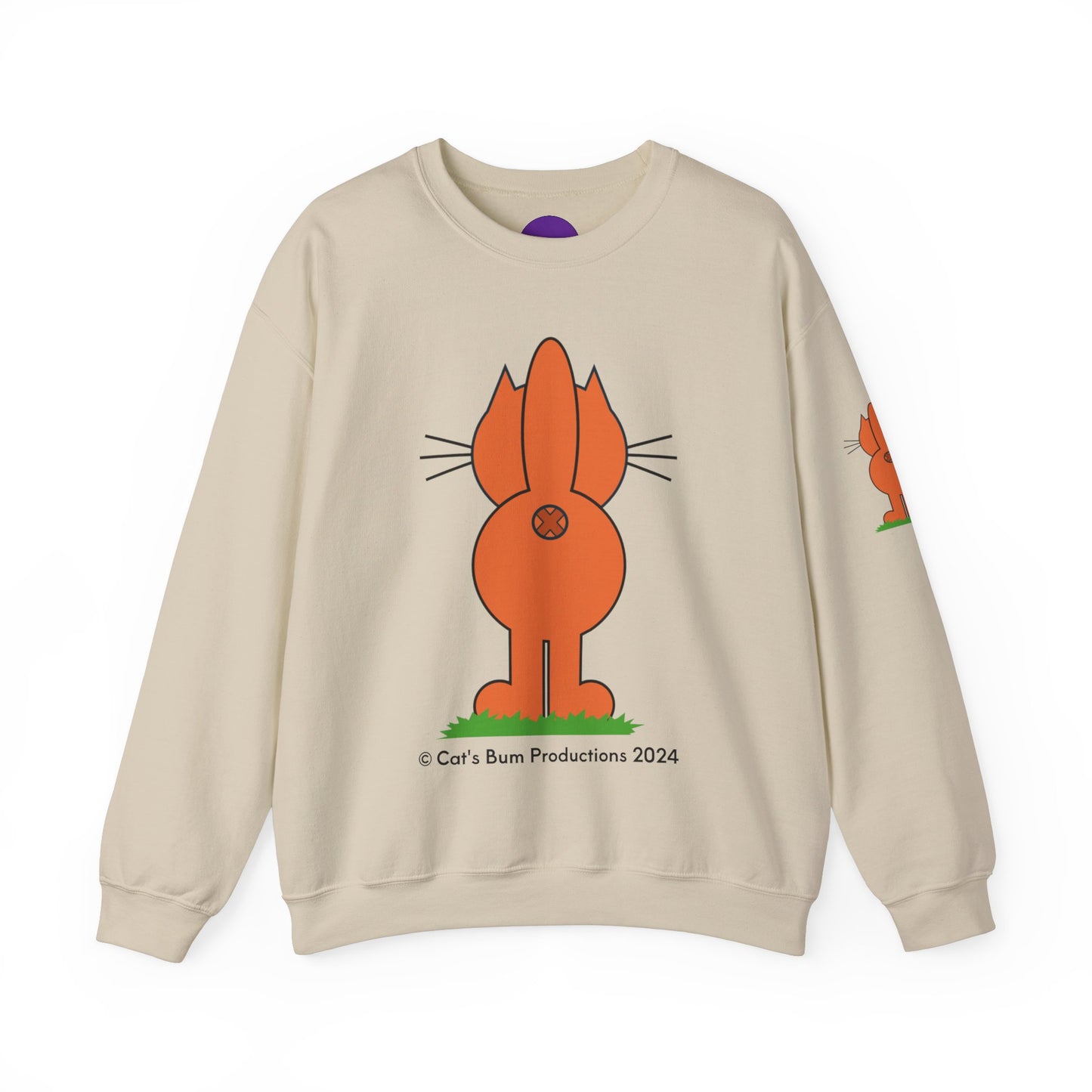 Ginger Cat's Bum:  Unisex Heavy Blend™ Crewneck Sweatshirt