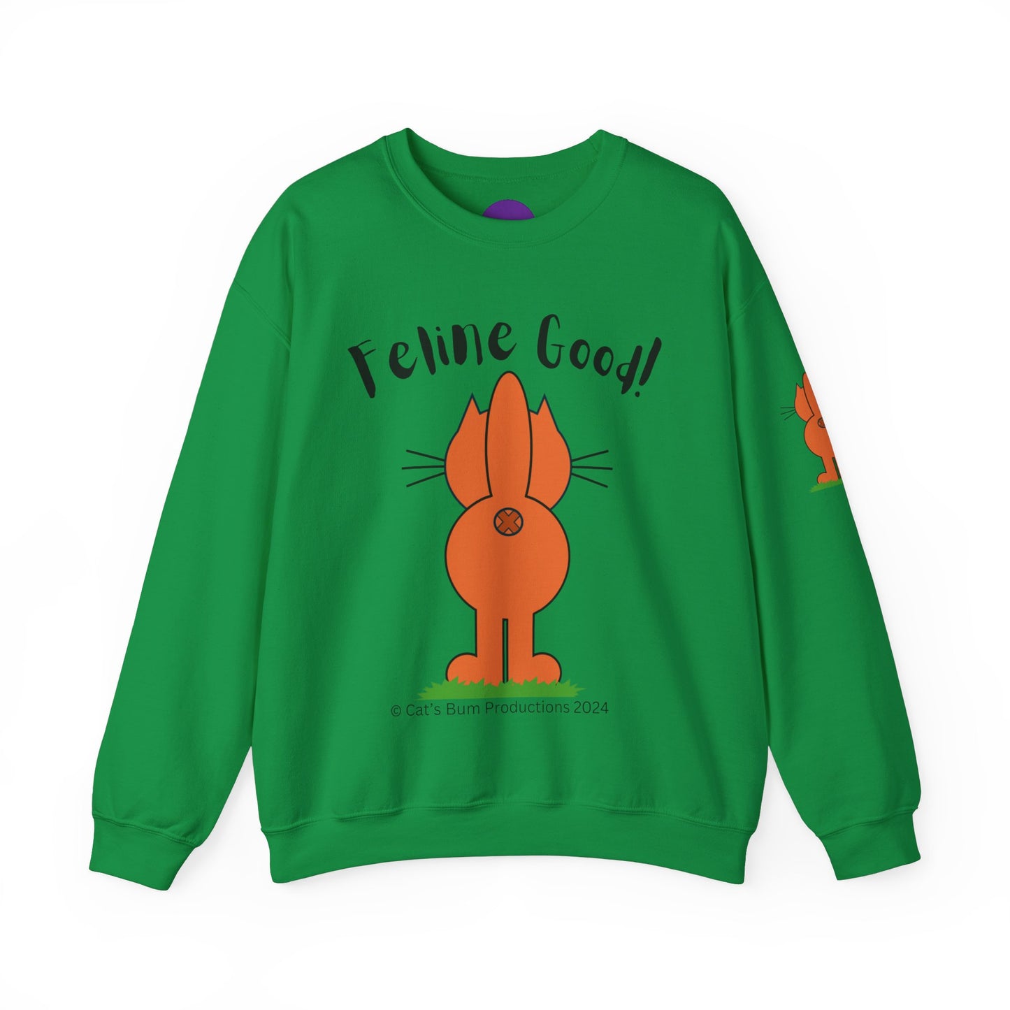 Feline Good:  Unisex Heavy Blend™ Crewneck Sweatshirt