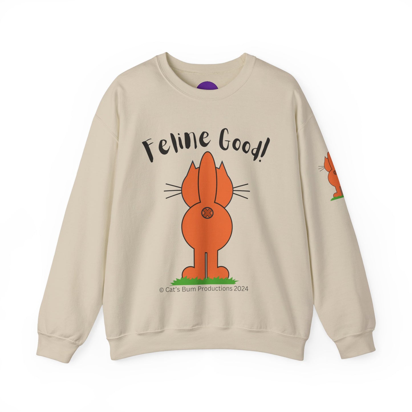 Feline Good:  Unisex Heavy Blend™ Crewneck Sweatshirt