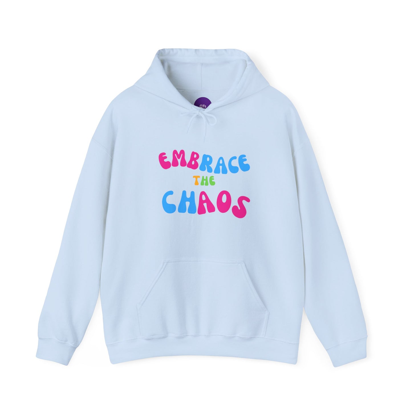 EMBRACE THE CHAOS! Unisex Heavy Blend™ Hooded Sweatshirt