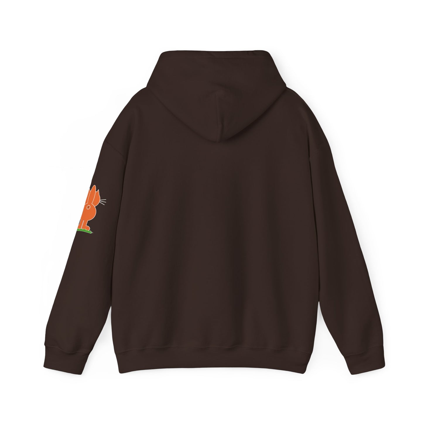 Ginger Cat's Bum Dark: Unisex Heavy Blend™ Hooded Sweatshirt