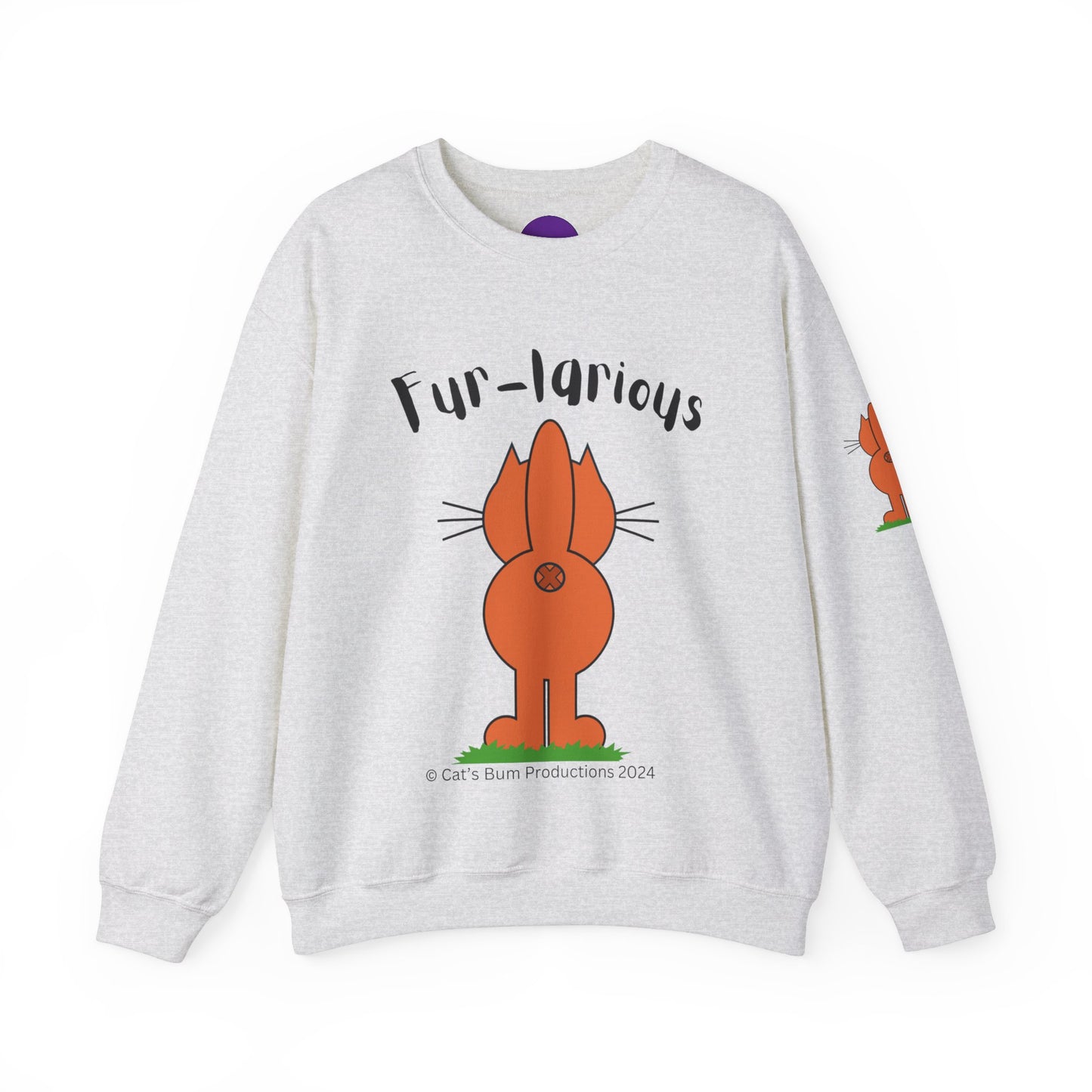 Fur-larious:  Unisex Heavy Blend™ Crewneck Sweatshirt