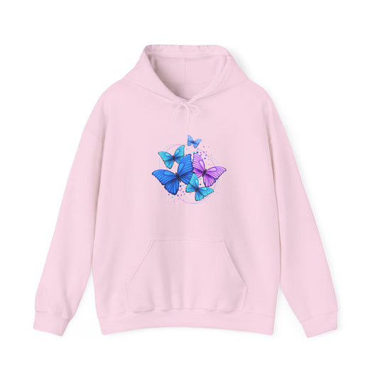 Flutterbys by QTs Stunning Unisex Heavy Blend™ Hooded Sweatshirt