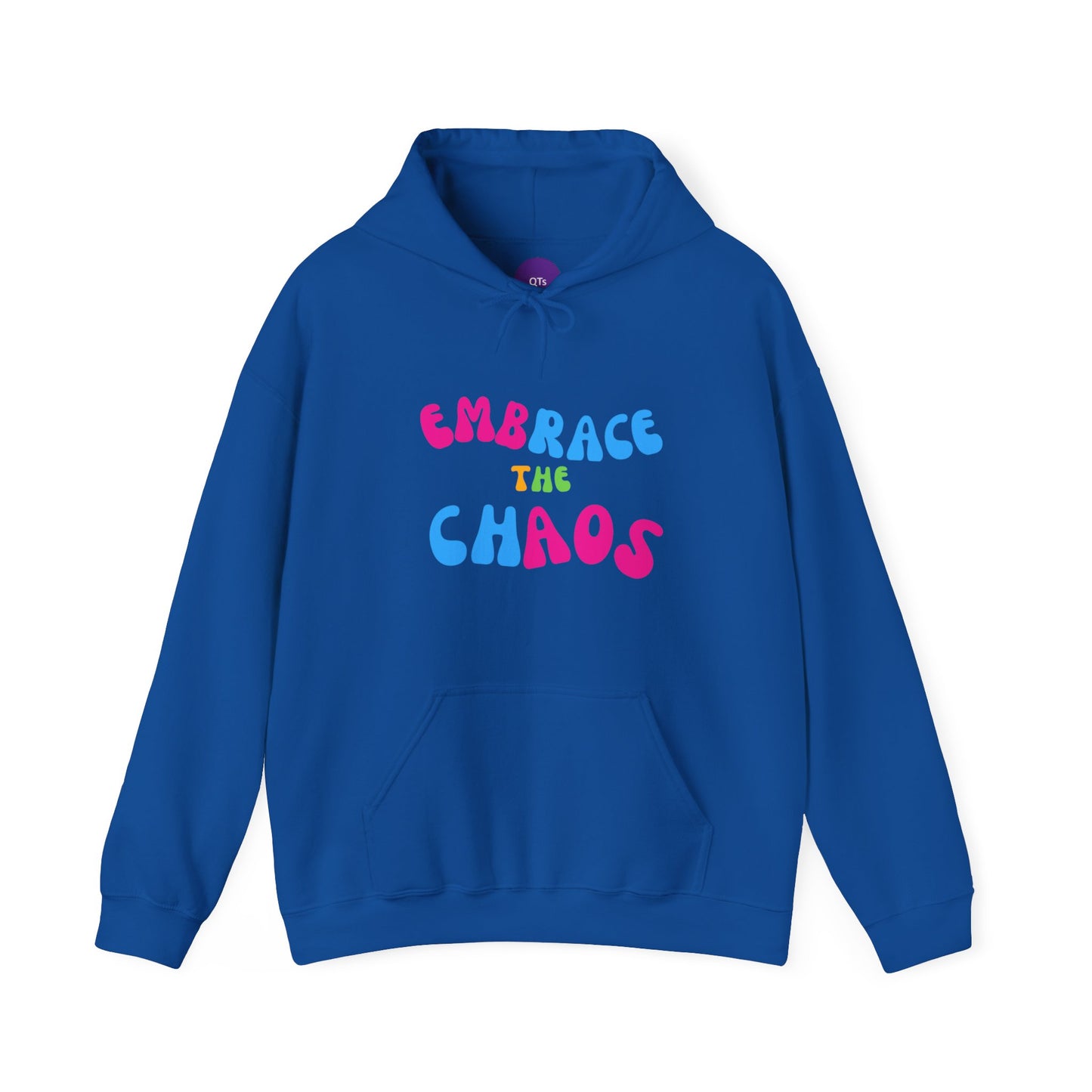 EMBRACE THE CHAOS! Unisex Heavy Blend™ Hooded Sweatshirt