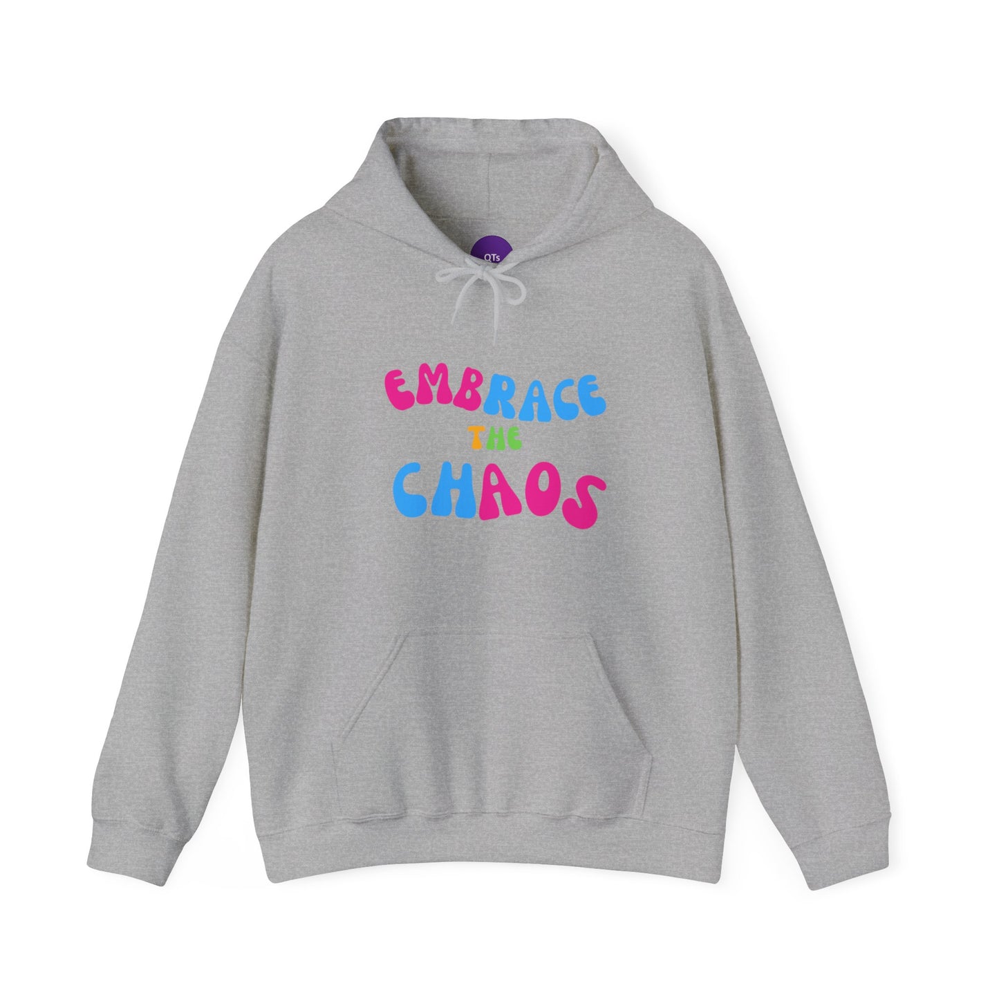 EMBRACE THE CHAOS! Unisex Heavy Blend™ Hooded Sweatshirt