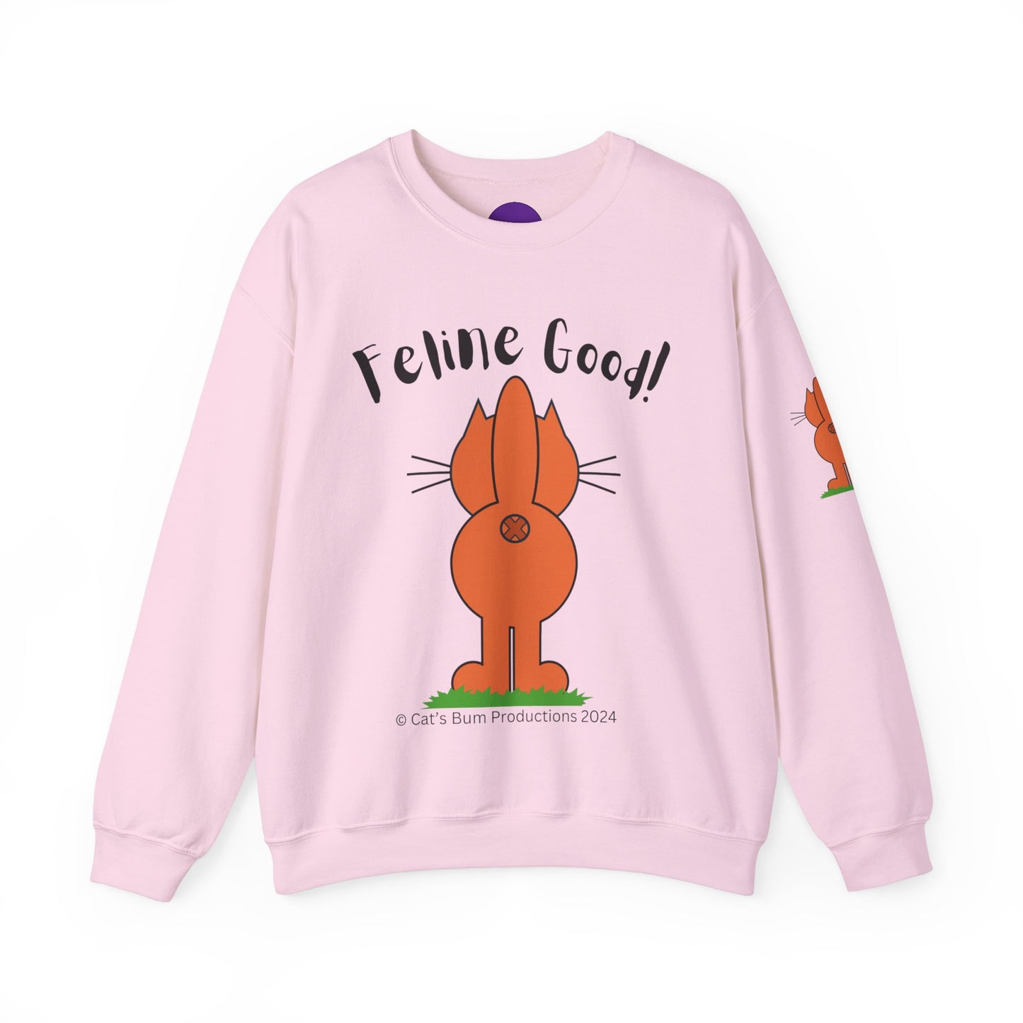 Feline Good:  Unisex Heavy Blend™ Crewneck Sweatshirt