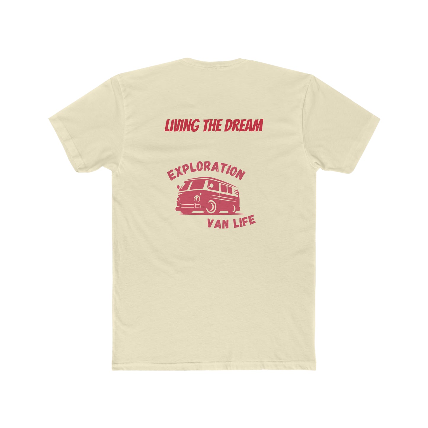 Let's Goooooooooo Camping!   Men's Cotton Crew Tee