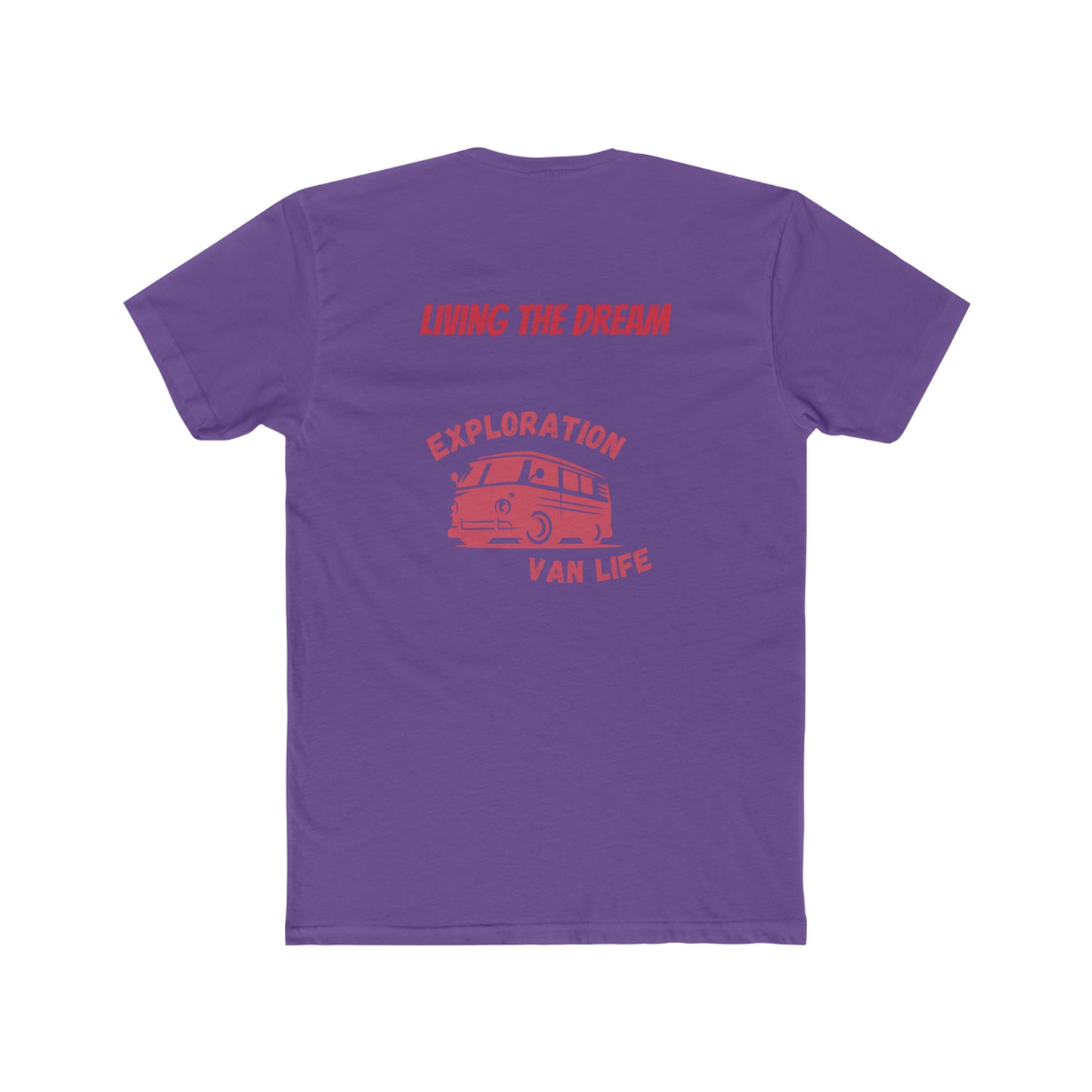 Let's Goooooooooo Camping!   Men's Cotton Crew Tee