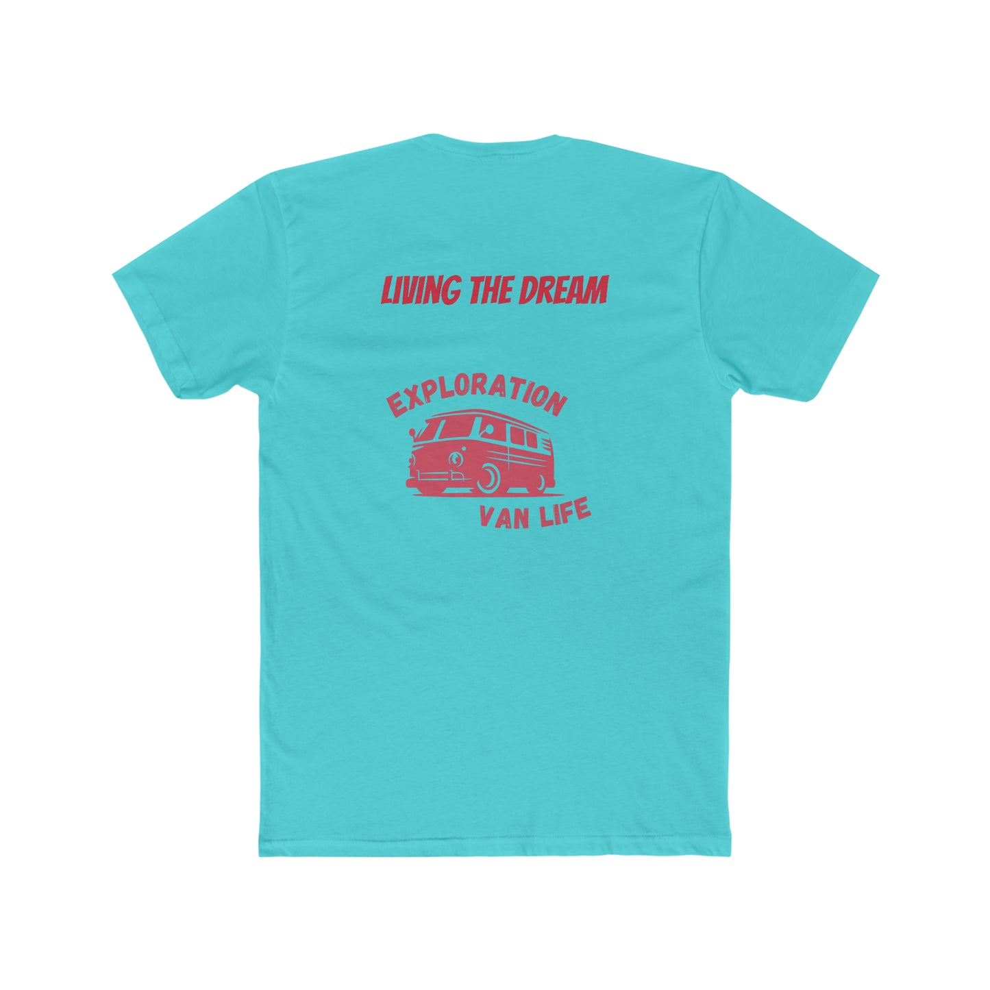 Let's Goooooooooo Camping!   Men's Cotton Crew Tee