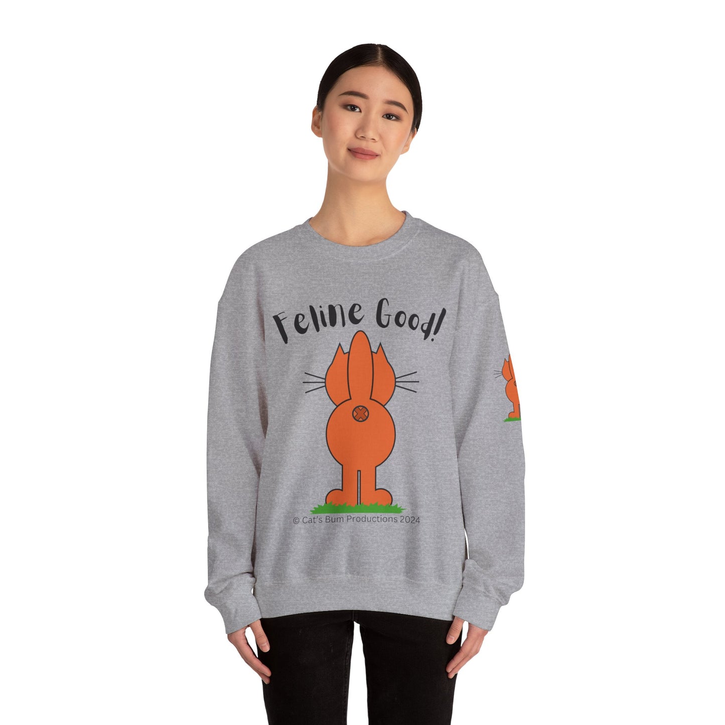 Feline Good:  Unisex Heavy Blend™ Crewneck Sweatshirt