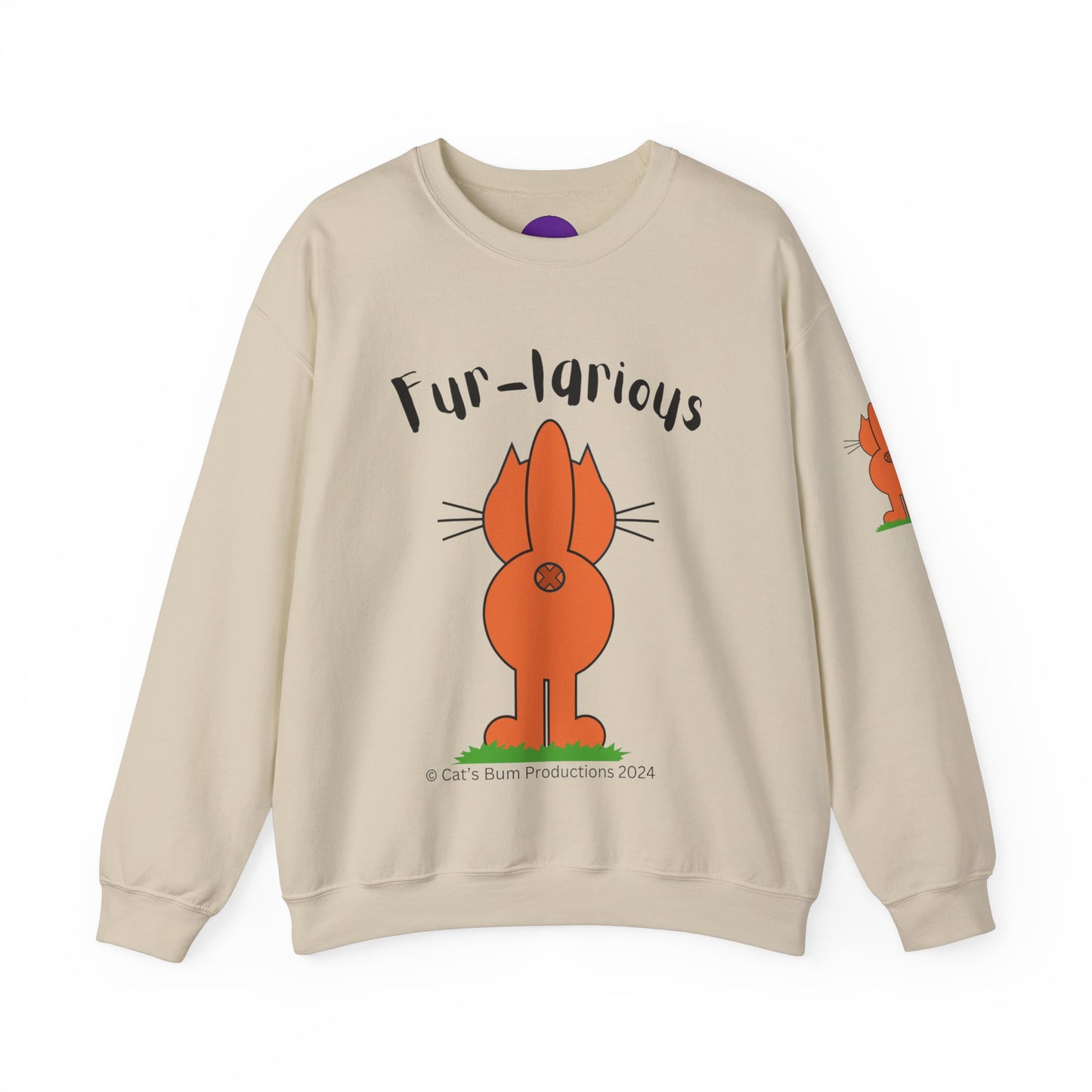 Fur-larious:  Unisex Heavy Blend™ Crewneck Sweatshirt