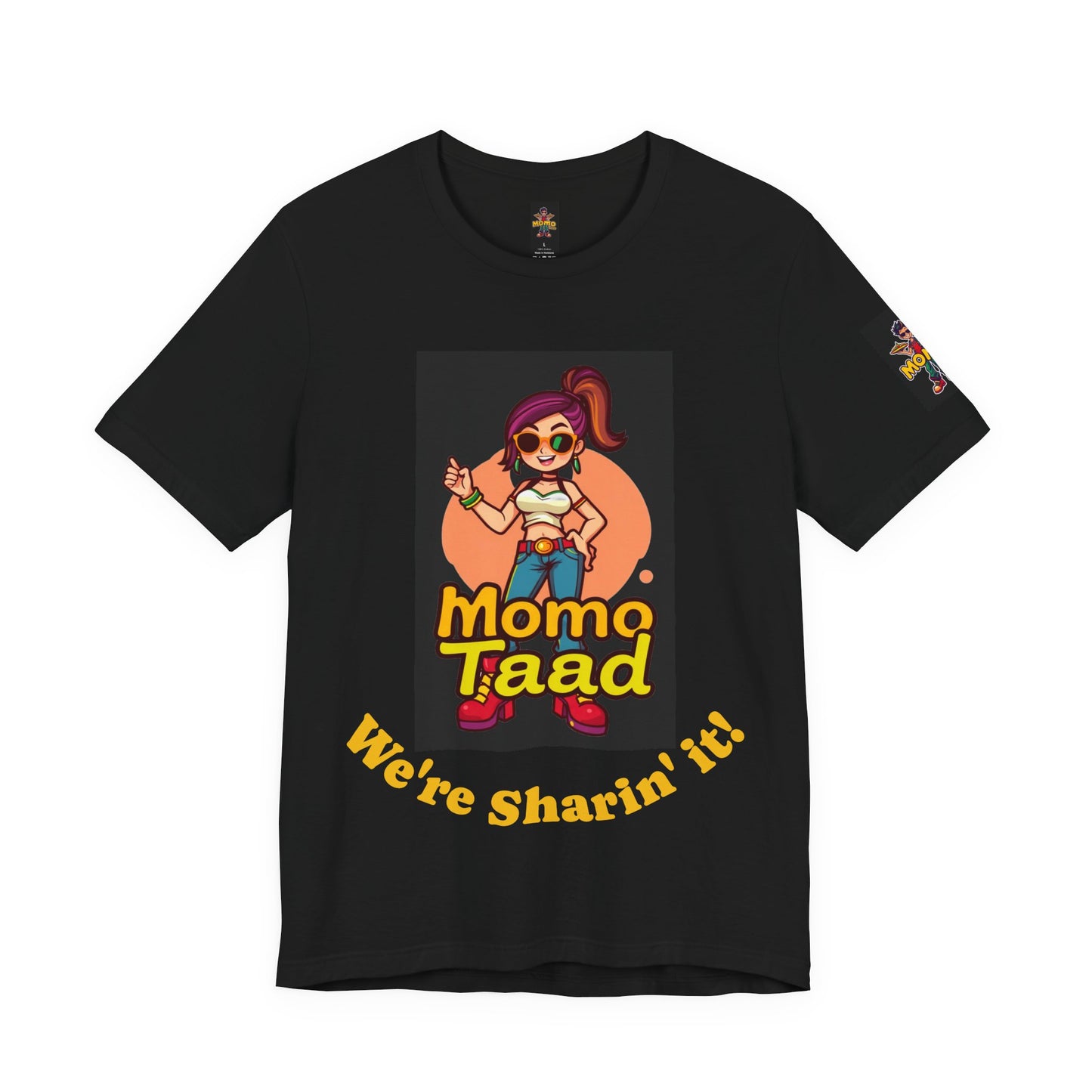T-Shirt - MOMO Girls have the most fun Unisex Jersey Short Sleeve Tee