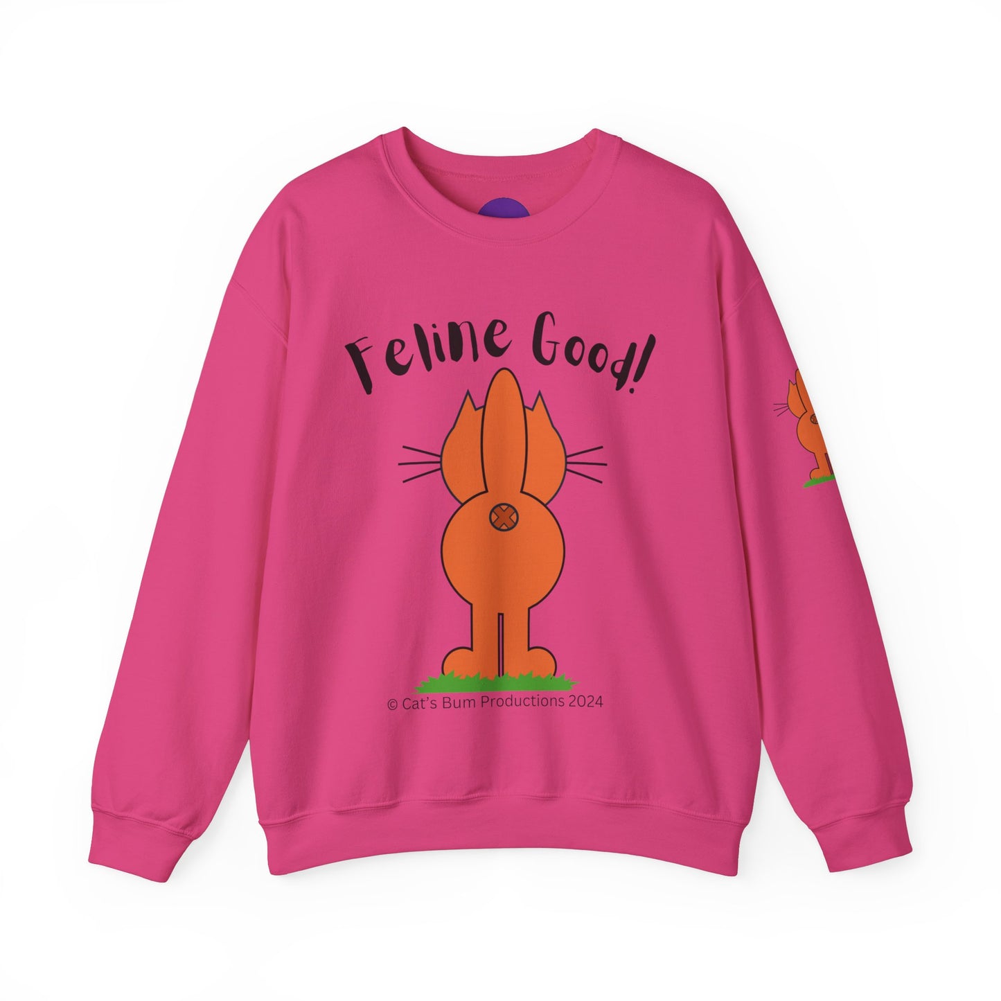 Feline Good:  Unisex Heavy Blend™ Crewneck Sweatshirt