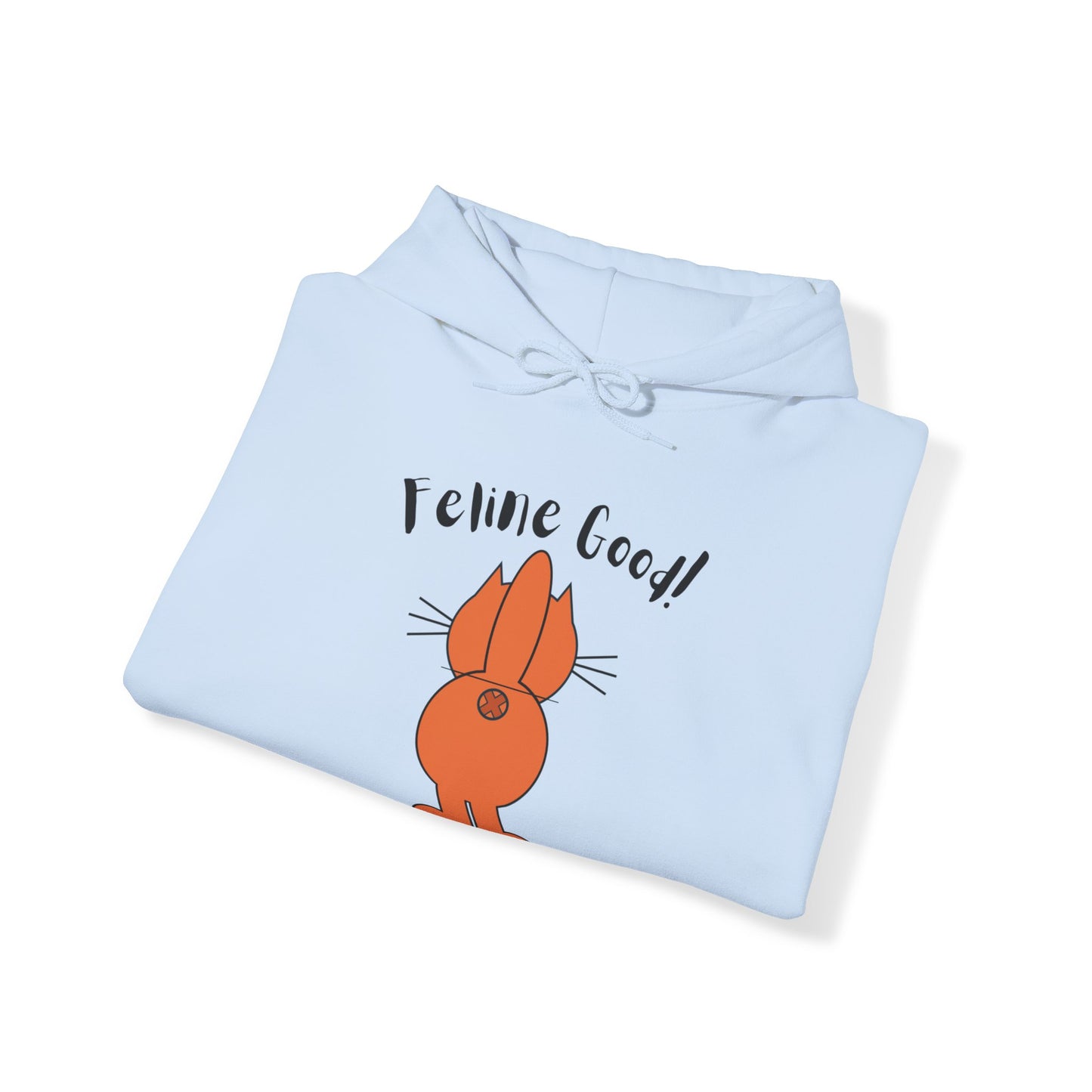 Feline Good!: Unisex Heavy Blend™ Hooded Sweatshirt