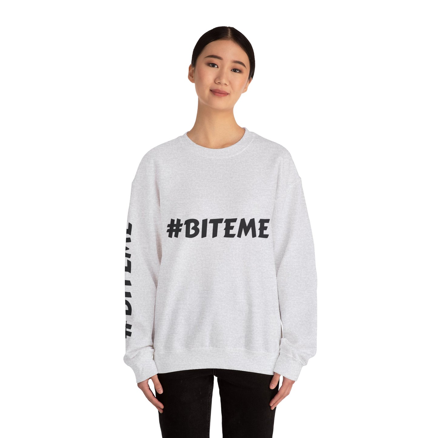 BITEME:  Unisex Heavy Blend™ Crewneck Sweatshirt