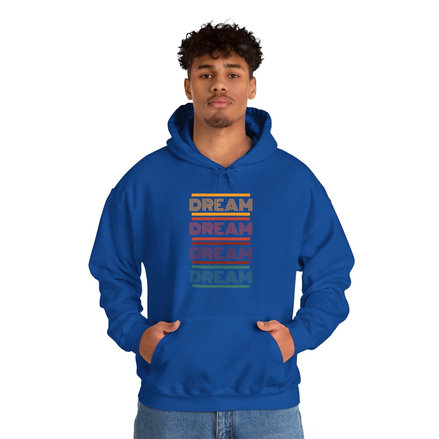 DREAM DREAM DREAM DREAM! Unisex Heavy Blend™ Hooded Sweatshirt