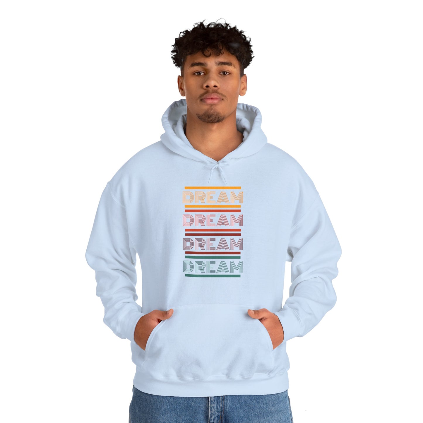 DREAM DREAM DREAM DREAM! Unisex Heavy Blend™ Hooded Sweatshirt