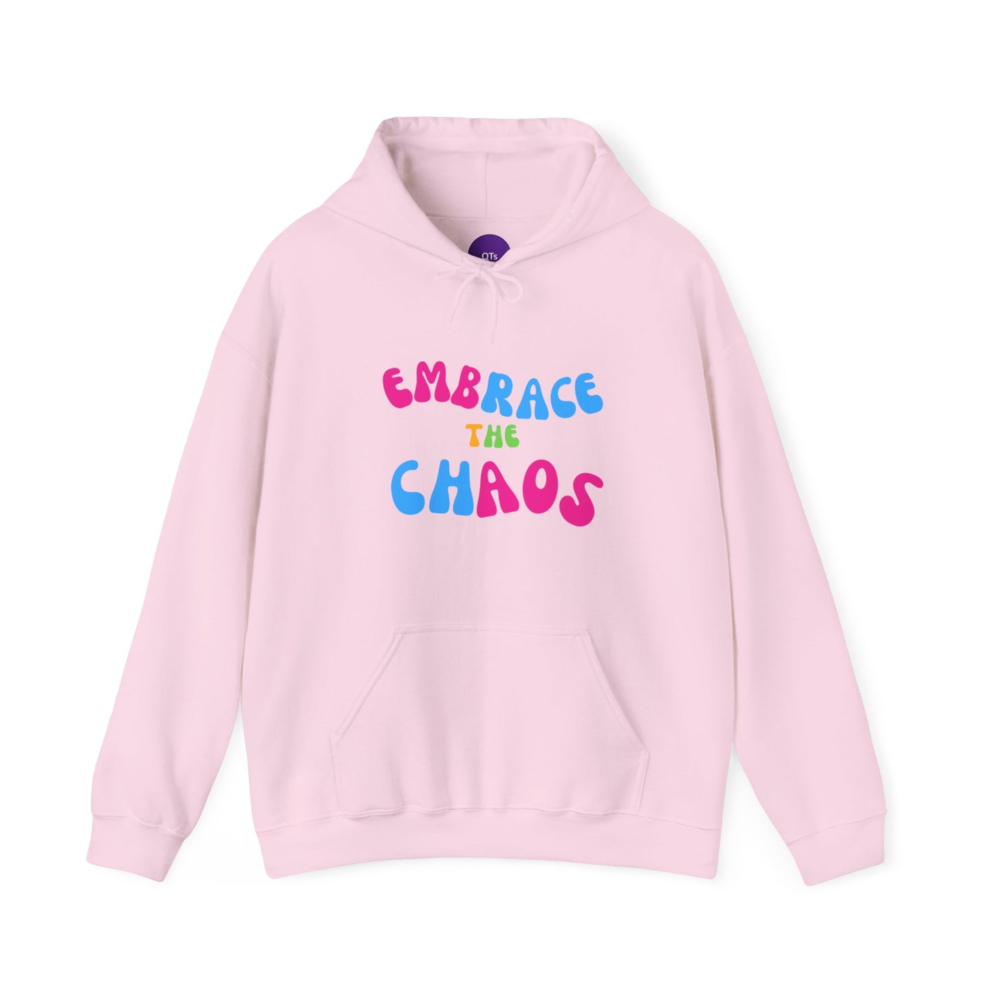 EMBRACE THE CHAOS! Unisex Heavy Blend™ Hooded Sweatshirt