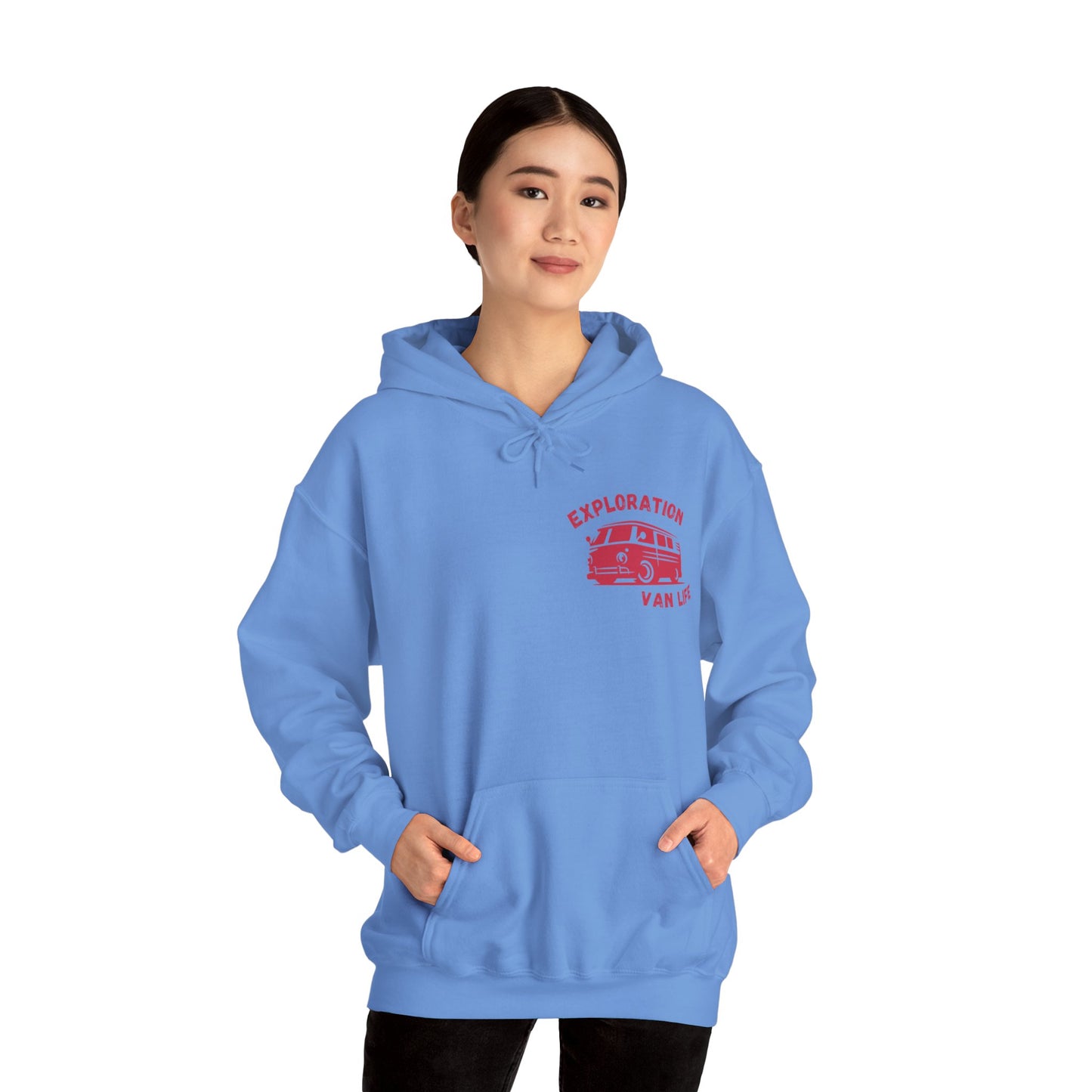 Let's Gooooooo Camping Unisex Heavy Blend™ Hooded Sweatshirt