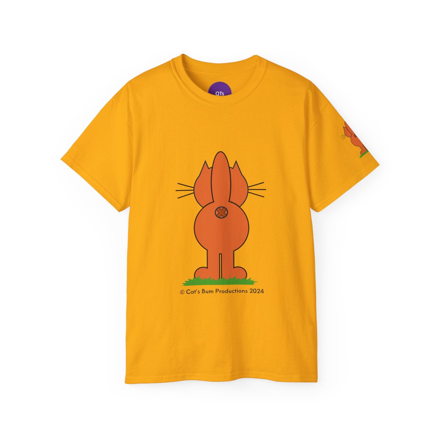 Ginger Cat's Bum: Unisex Ultra Cotton Tee