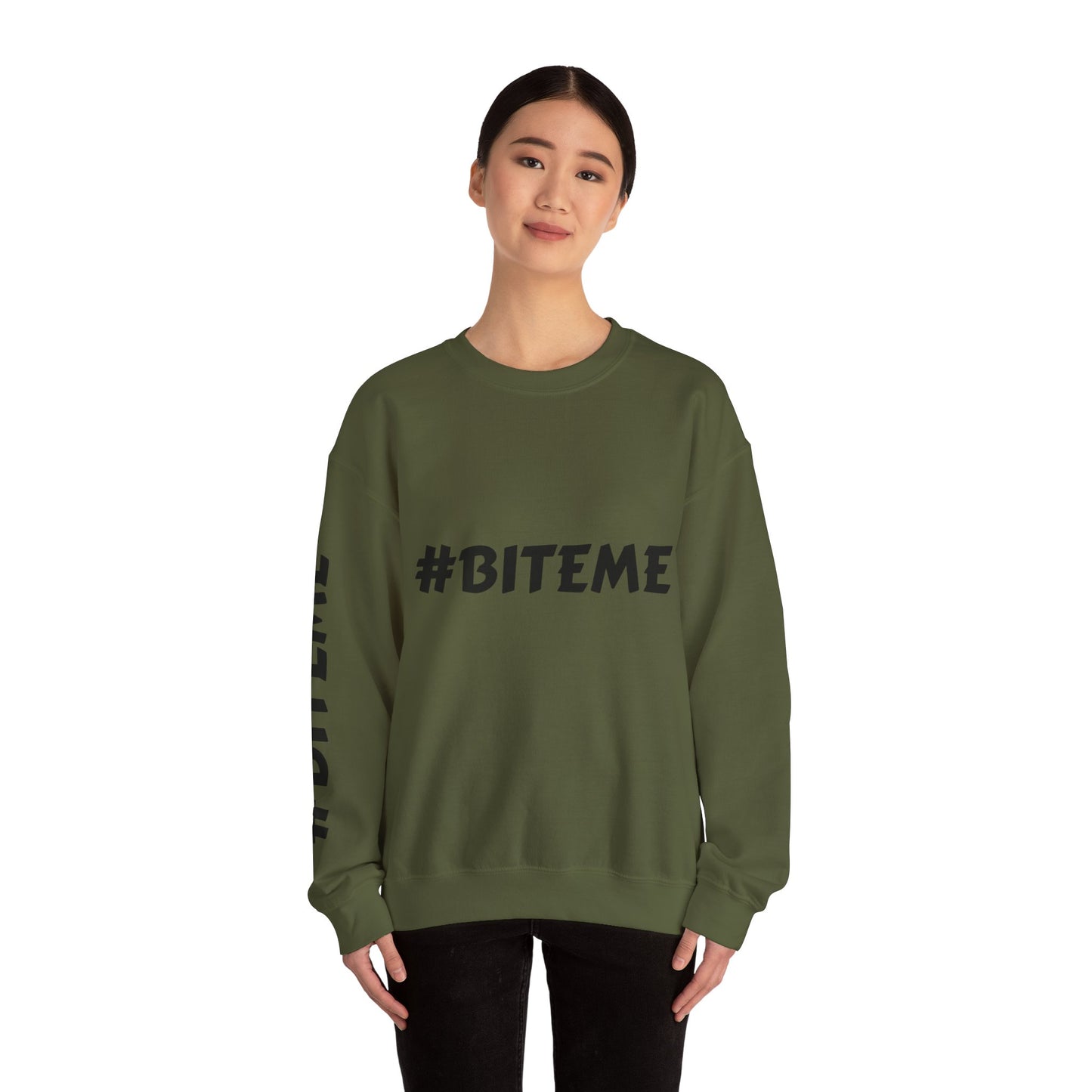 BITEME:  Unisex Heavy Blend™ Crewneck Sweatshirt