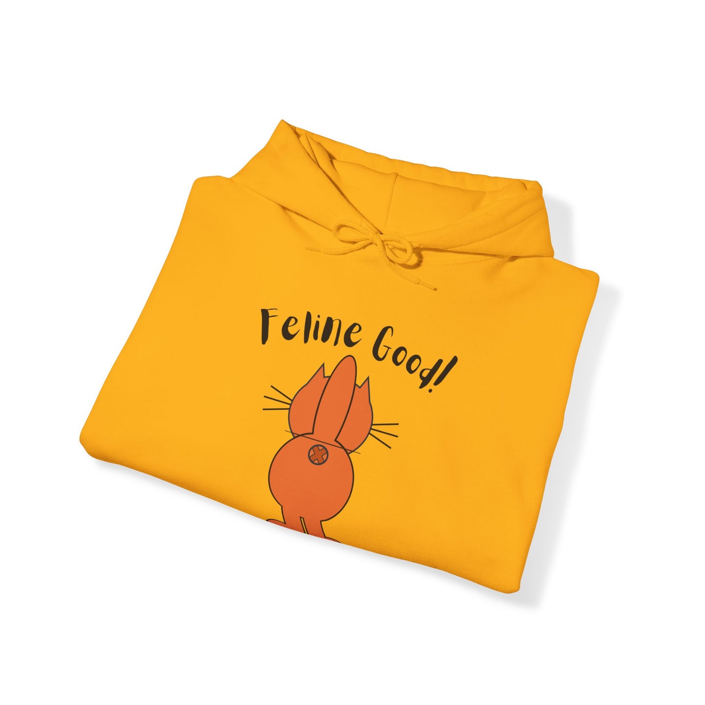 Feline Good!: Unisex Heavy Blend™ Hooded Sweatshirt